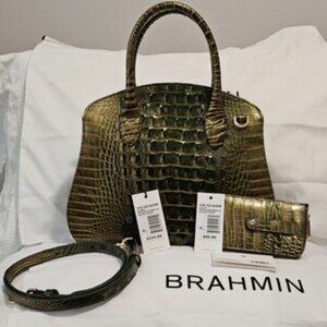 Brahmin  Matcha Green Rosetta Set